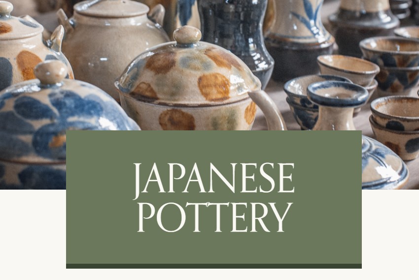 Japanese Pottery Microsite Screenshot